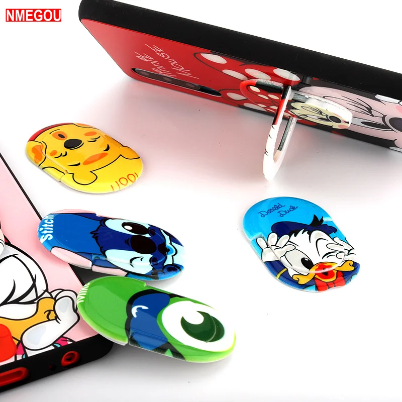 

Universal Animal Pocketsocket Grip Stand Cartoon Finger Phone Ring Holder for IPhone X Samsung Huawei Support Pocket Socket Clip