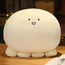 Oreiller en peluche pieuvre pour filles, jouet mignon, figurines d'action et de sommeil, cadeaux de noël pour enfants