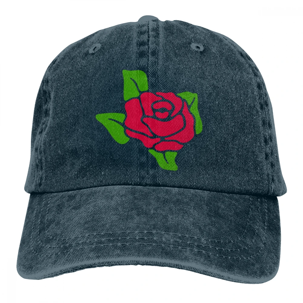 Texas State Shaped Розовый Casquette темно-синий унисекс Мужские Женские джинсовые бейсболка с ремешком кепки Регулируемый Гольф папа шляпа