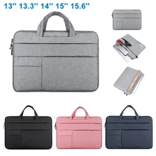 Сумка для ноутбука Macbook Air Pro 13 13,3 14 15 15,6 дюймов универсальные сумки для ноутбуков Пылезащитный портативный портфель для Xiaomi Air Dell