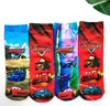 Hot Toys Cartoons Design Kids Mid-Length Socks Frozen Elsa Anna Princess Sofia Cars Mickey  Children Favorite Socks 3