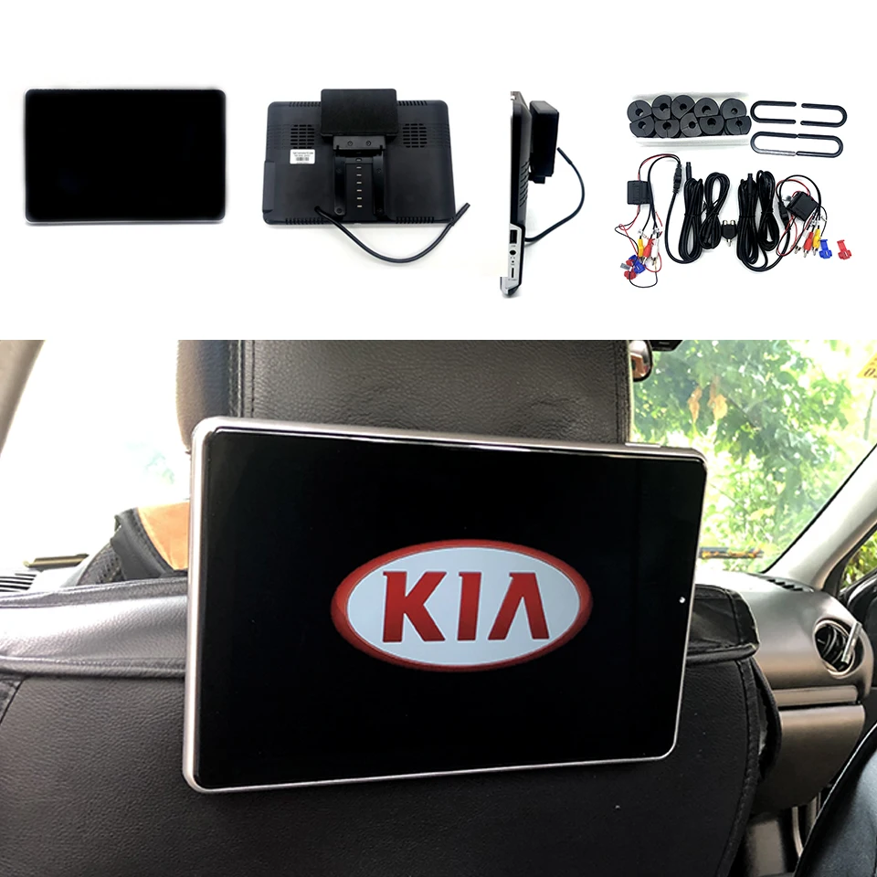 Для KIA Carnival 10,1 дюймов 2G + 16G беспроводной Wifi Bluetooth USB SD Android 10,0 система подголовник с видеоплеером TV Monitor Для KIA Carnival 10,1 дюймов 2G + 16G беспроводной Wifi Bluetooth USB SD Android 10,0 система подголовник с видеоплеером TV Monitor