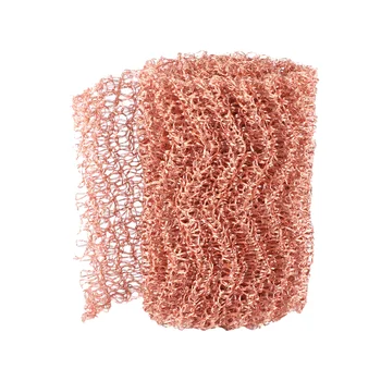 

2 Roll Copper Mesh Practical Filter Block Control For Home Fence Food Grade For Distillation Moonshine Home Brew Beer