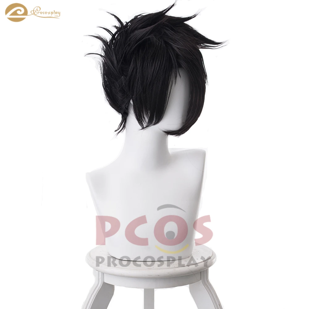 Procosplay обещанный Neverland Grace полевой луч Косплей Омега черный парик mp004924