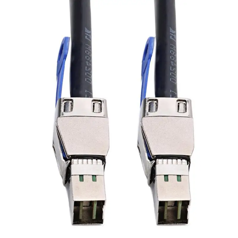 Кабель-удлинитель Cabledeconn Mini SAS высокой плотности SFF-8644 до 8644 HD сервер внешний жесткий диск кабель для передачи данных 1 м
