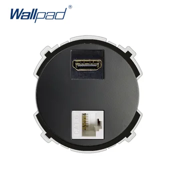 

Wallpad HDMI DATA CAT6 Network Ethernet Wall Socket Function Key Only For Data Transmission Free Combination