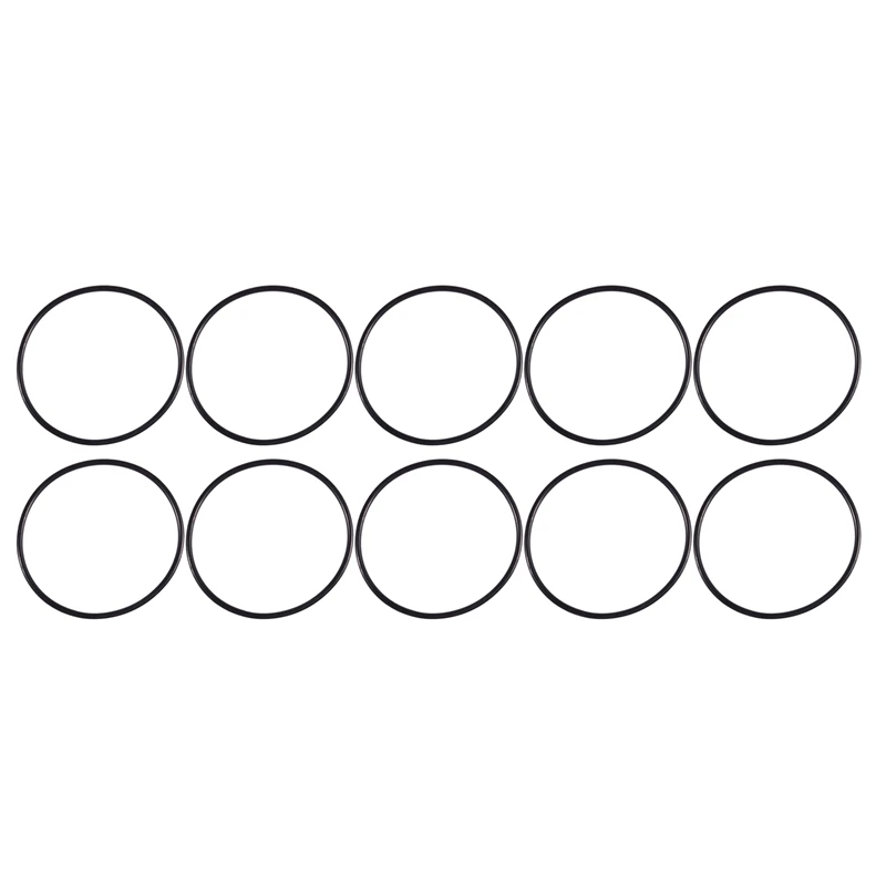 

10 PCS 74mm x 80mm x 3mm Nitrile Rubber Sealing O Ring Seal Washer
