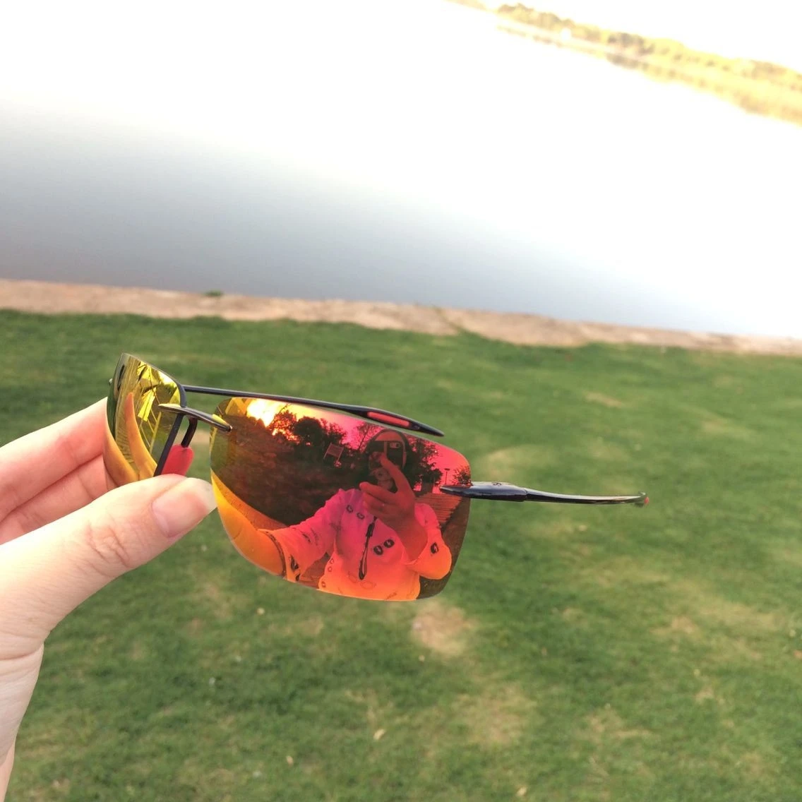 Vazrobe 9g Nylon Polarized Mens Sunglasses TAC Mirrored Polaroid Sun Glasses for Man TR90 Driving Eyewear Ultra-light HD Lens