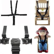 Детское Автокресло ремень безопасность сидений в автомобиле для ремень для стула Нейлоновый Ремешок Универсальный Детский стульчик прочный черный коляска