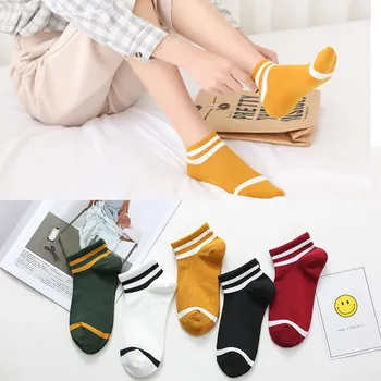 

2020 New Arrival Striped Socks Women Cute Bamboo Fiber Funny Socks High Quality Women Fashion