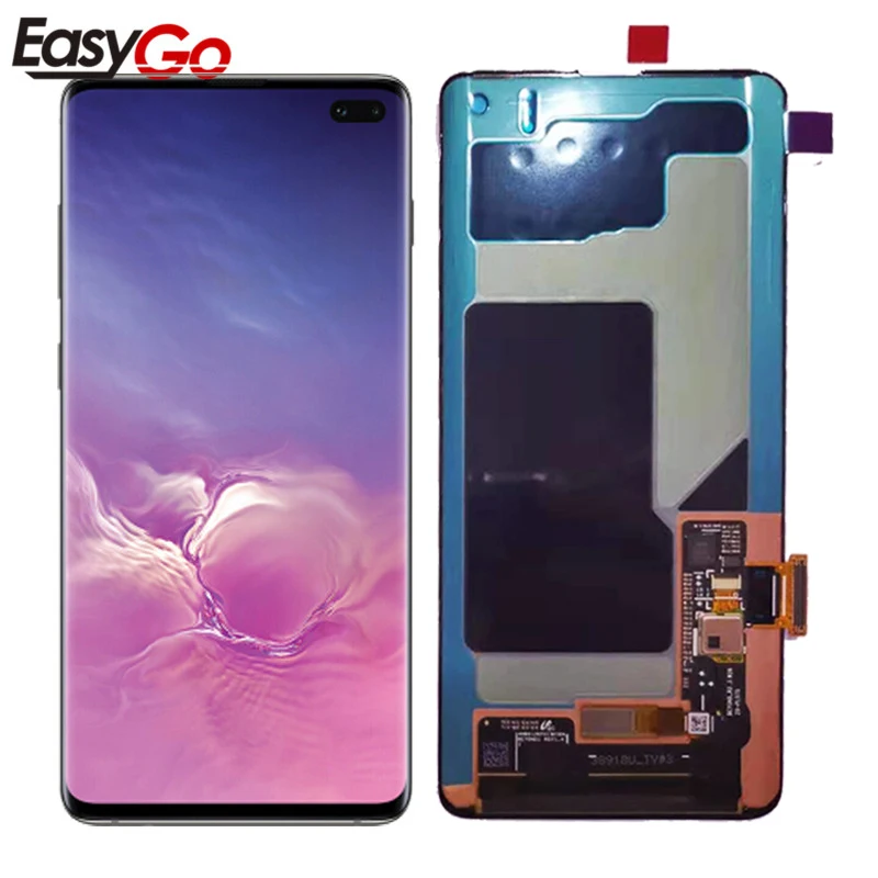 1440*3040 lcd для SAMSUNG Galaxy S10 lcd G9730 lcd дисплей+ кодирующий преобразователь сенсорного экрана в сборе