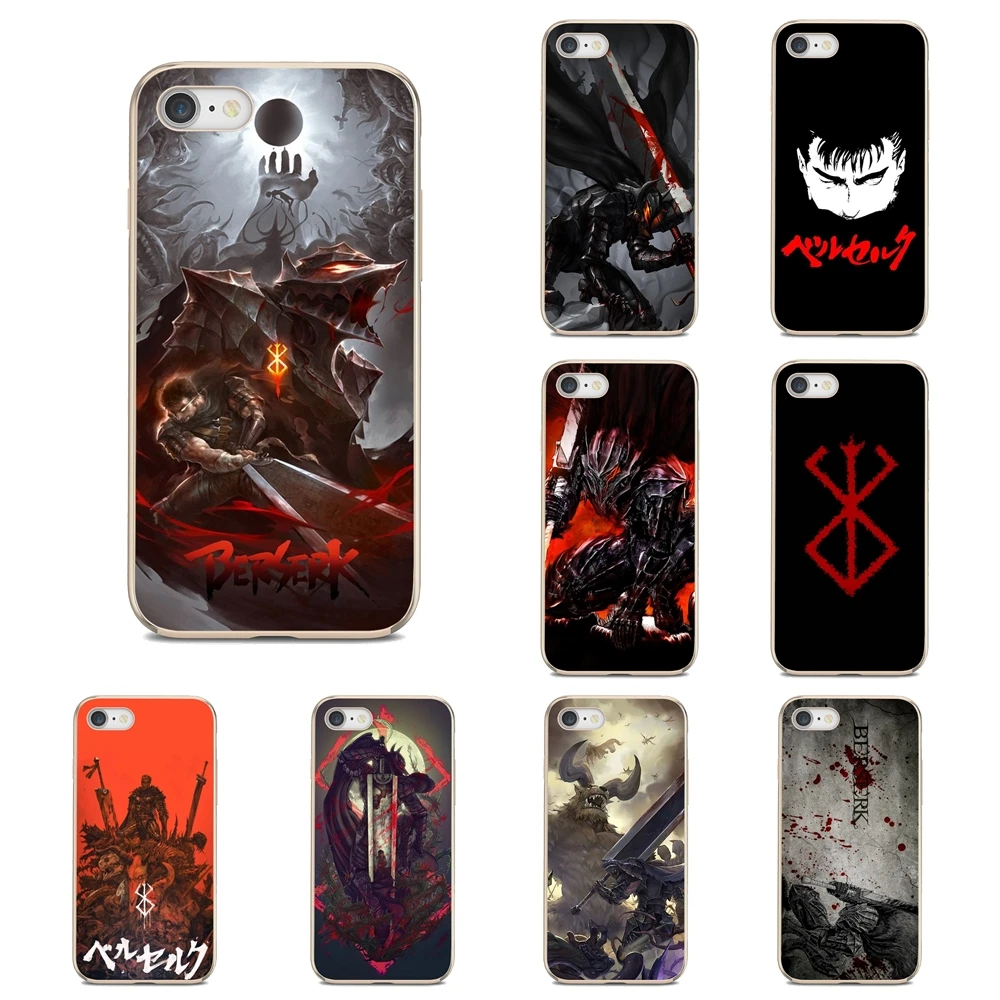 Прозрачные мягкие чехлы для Motorola Moto C E4 E5 G5S G6 Plus G G2 X4 Z2 Z3 Play Japan Bloody Anime Berserk |