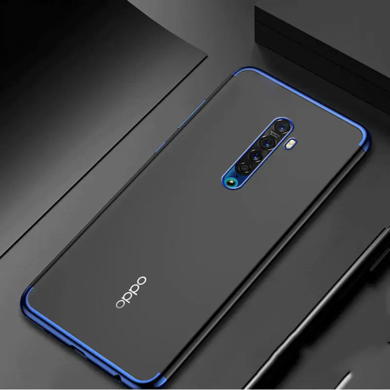 Роскошный силиконовый мягкий чехол OPPO Reno2 F для Reno 2 2F Reno2F ТПУ телефона | Мобильные