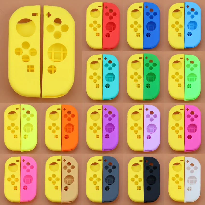 

JCD Anti-Slip Silicone Soft Case For Nintend Switch NS JoyCon Protective Cover Skin For Switch NS Joy-Con Controller Accessory