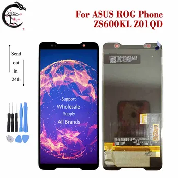 

6.0" AMOLED LCD For ASUS ROG Phone ZS600KL Z01QD LCD Full Display Screen Touch Sensor Digitizer Assembly ZS600 KL Display