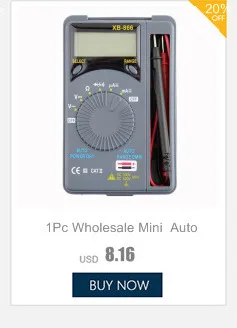 DT-830B Mini Pocket Digital Multimeter 1999 Counts AC/DC Amp Volt Ohm Tester Ammeter Voltmeter Multi Meter