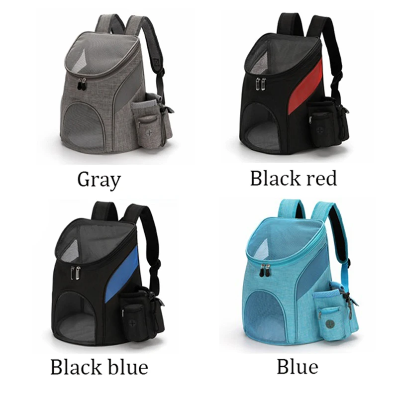 

Breathable Big Space Pet Backpack High-quality Nylon Pet Cat Dog Carrier Bag Adjustable Shoulder Strap Pet Travel Backpack