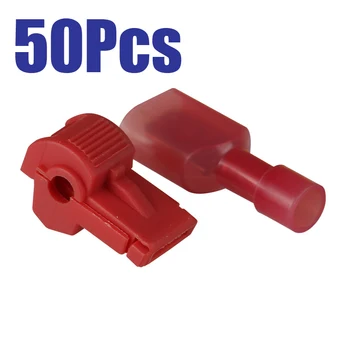 

50Pcs(25set) Quick Electrical Cable Connectors Snap Splice Lock Wire Terminal Crimp Wire Connector Waterproof Electric Connector