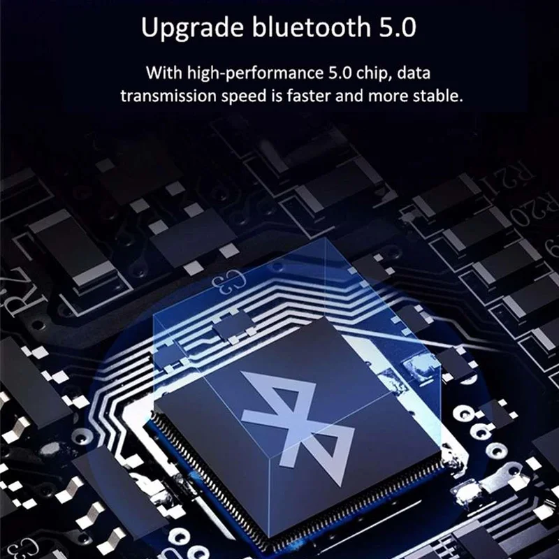 Vorke T5 TWS Bluetooth V5.0 сенсорное управление Стерео шумоподавление с микрофоном для huawei Xiaomi Iphone samsung мобильный телефон