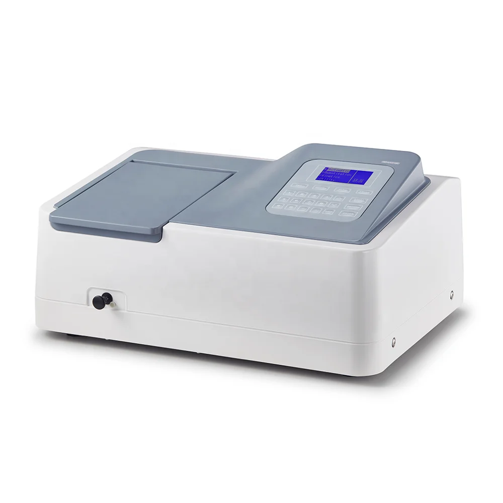 SP-V1100 단일 빔 분광 광도계 LCD PID 가시 지능형 제어 FOB 참조 가격 휴대용