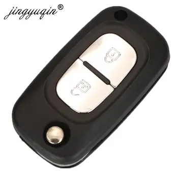 Keyforkess 2/3BT Filp custodia per chiave a distanza per auto shell per Renault Fluence Clio Megane Kangoo Modus No fit per Lada - Jingyuqin 2 3BT Filp custodia per chiave a distanza per auto shell per Renault Fluence