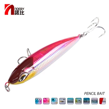 

Noeby sea fishing lure stickbait NBL9494 pencil lure top water 160mm 58g 190mm 86g GT popper fishing saltwater stick bait