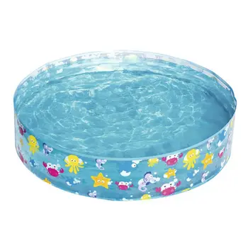 

Hard Plastic Rubber Children Swimming Pool Round Kids Bath Playing Water Pool for Babies Summer Use