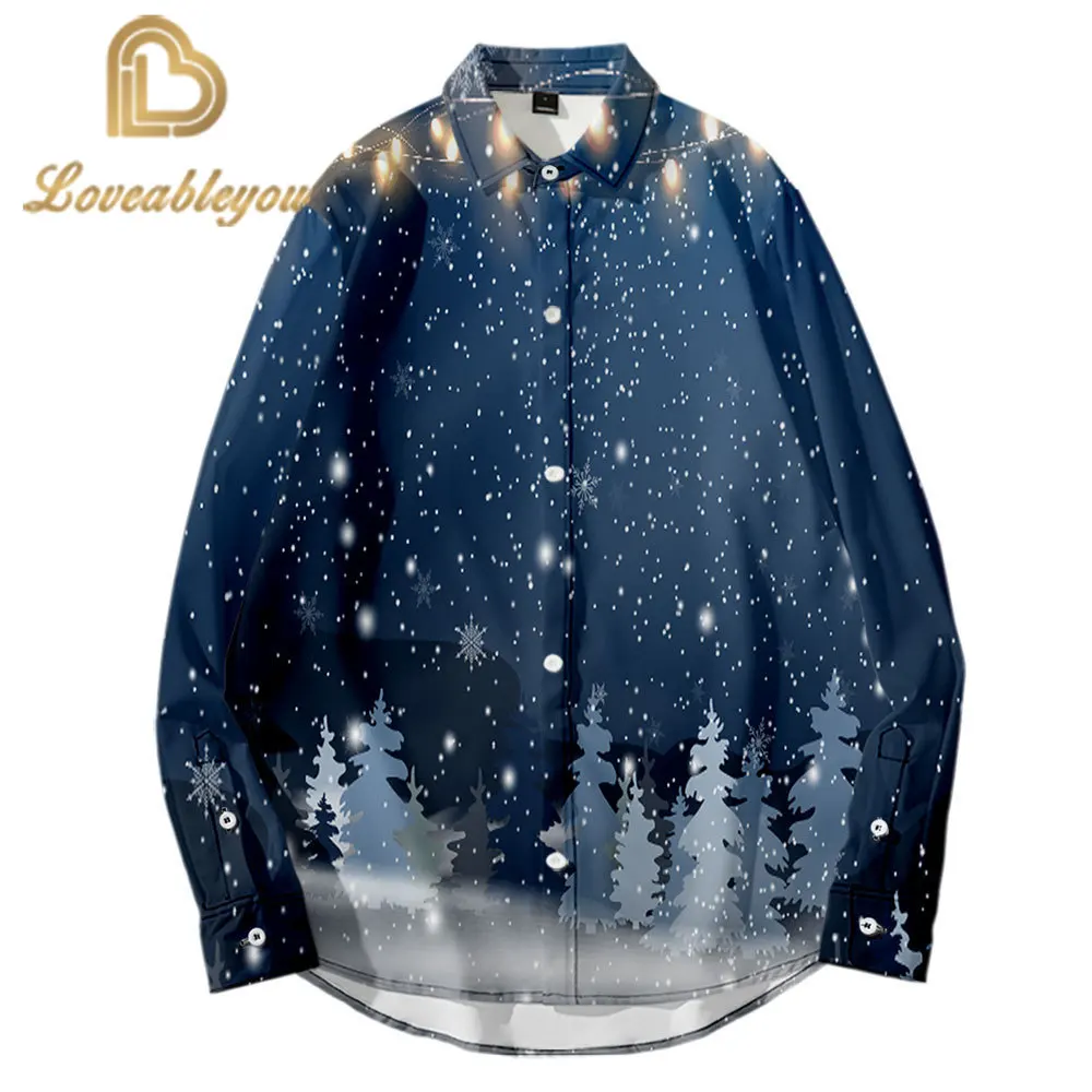 

Men Women's Shirt Harajuku Casual Streetwear Shirt Style Long Sleeve Button Down Hip Hop 3D Hawaiian Shirts Hight Streetwear