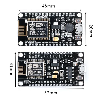 

ESP8266 Wifi Wireless Module CH340 CP2102 NodeMcu V3 V2 Lua IoT Development Board Internet of Things ESP-12E with PCB Antenna