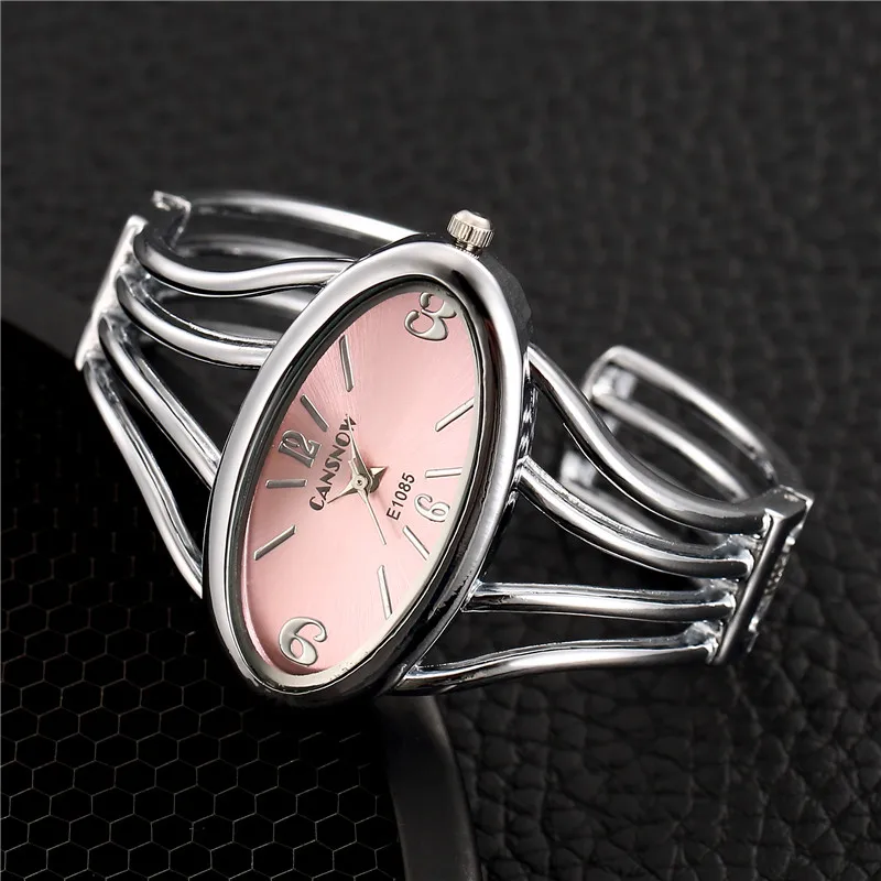 

Women Bracelet Watches 2019 Luxury Dress Stainless Steel Analog Quartz Wristwatch Silver oval Small Dial Clock Horloges Vrouwen