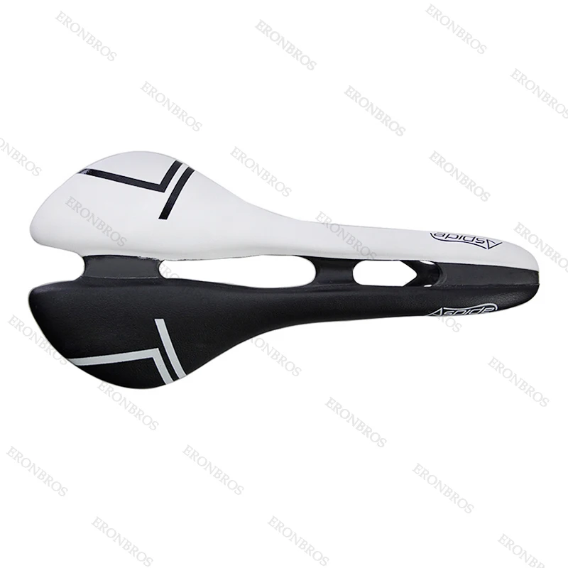 White black Сверхлегкое седло из углеродного волокна Selle, велосипедное седло vtt, гоночное сиденье Sans road, велосипедное седло, Велосипедное Сиденье, подушка, аксессуары - Цвет: White black