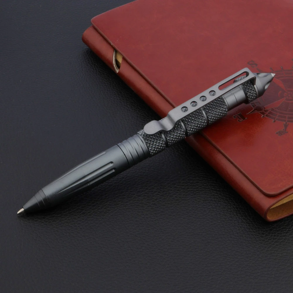 新しい高品質金属戦術的防衛ペン高校生オフィスボールペン Pen Tactical Gun Penpen Personalized Aliexpress