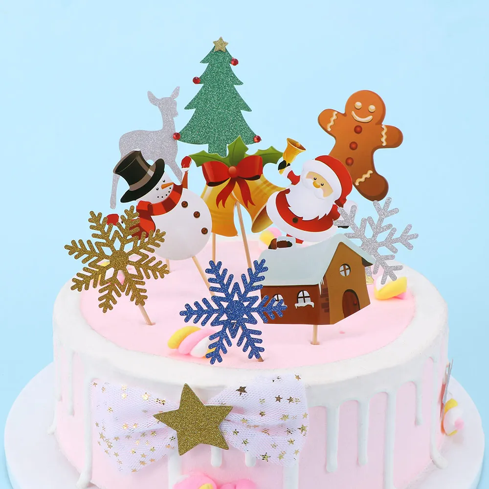 10 шт./компл. с надписью &quotMerry Christmas&quot|Украшения своими руками для вечеринки| |