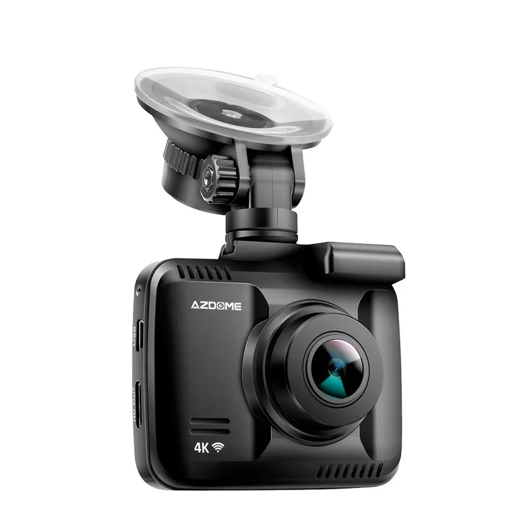 Azdome Gs63H 4K Встроенный Gps Wifi ночного видения вождения рекордер зеркало видеорегистратор с 170 градусов широкоугольный объектив