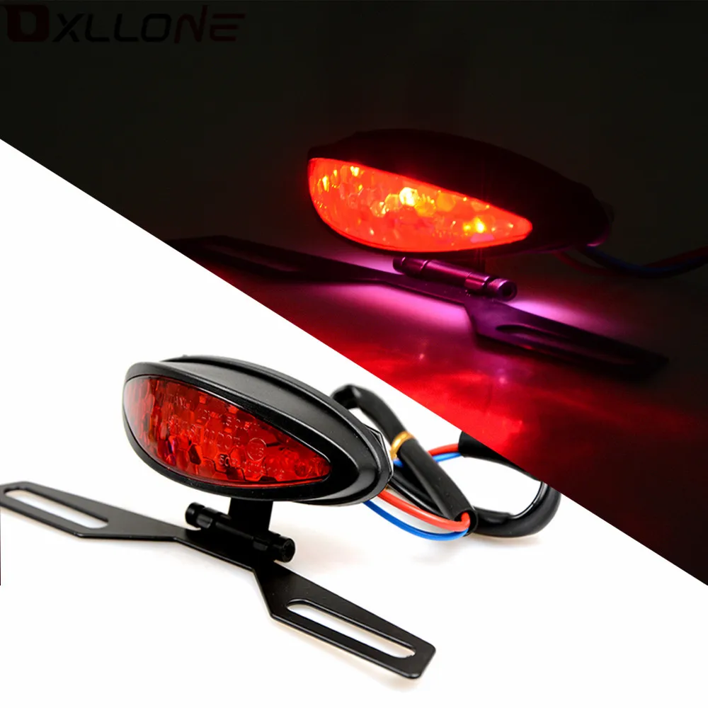 

FOR YAMAHA MT09 MT07 FZ10 MT10 Tmax 500 Tmax530 Universal Motorcycle Tail Light Red LED Rear Lamp Turn Brake Light Turn Signals