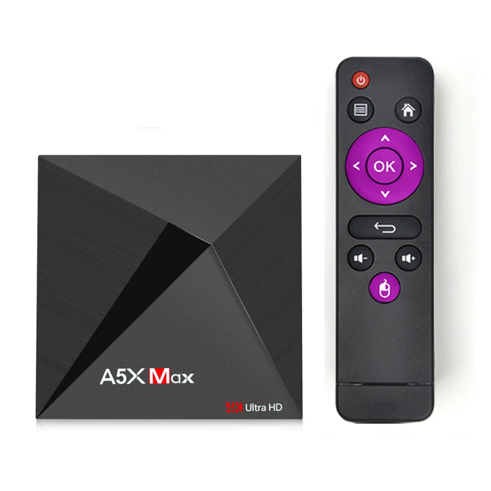 A5X MAX tv Box Assistant RK3318 четырехъядерный Wifi 4K X88PRO 2GB 16GB Android 9,0 4GB Google Voice телеприставка