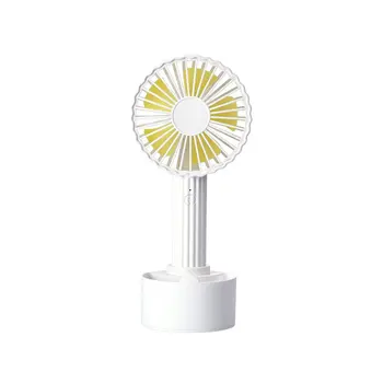 

Cactus Handheld Usb Charging Mobile Phone Bracket Fan Student Desktop Fan Silent Summer Portable Small Fan