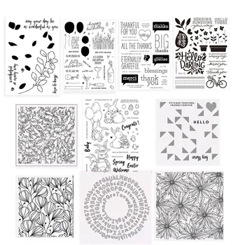

SUMMER CUDDLY CRITTERS Silicone Stamp Embossing Scrapbooking Stencil Craft DIY Card Crafts Dies Album Handmade Decoration