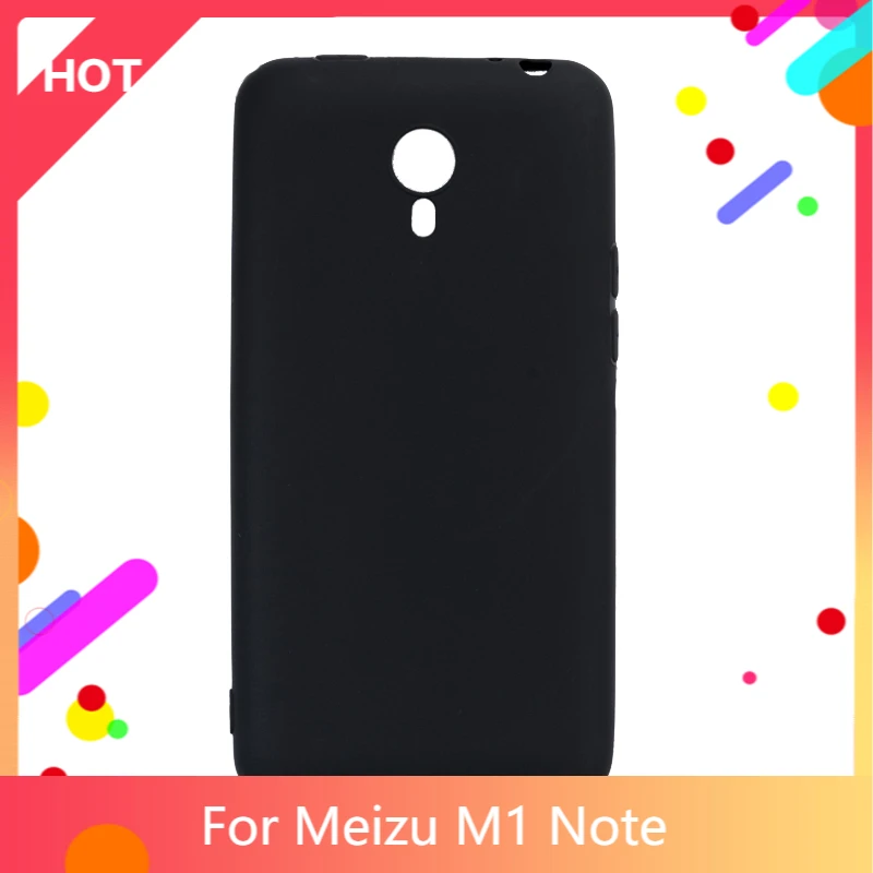 M1 Note Case Matte Soft Silicone TPU Back Cover For Meizu M1 Note Phone Case Slim shockproof meizu cover