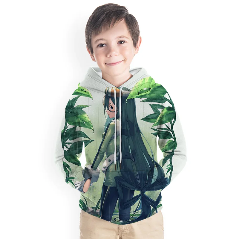 

2021New High School Anime Hoodie Cool Punk Girls Selfie 3d Print Pullover Unisex Funny Comic Sweatshirt Hip-hop Street Tops