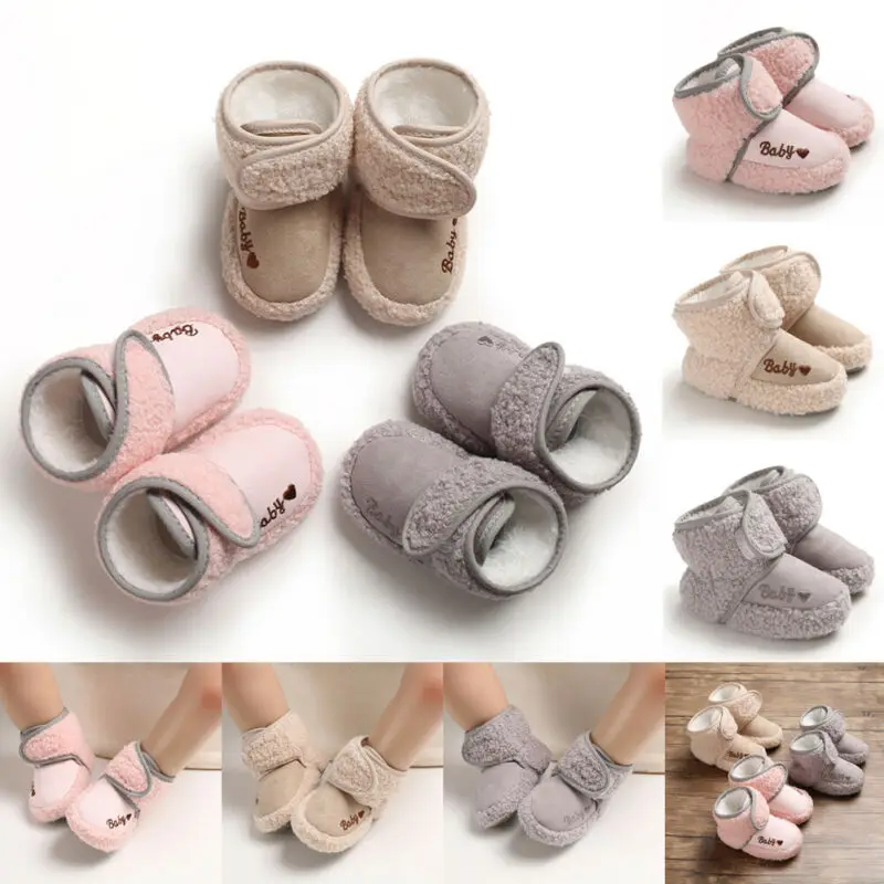 Mexemina 0-18 месяцев; теплые зимние ботинки для маленьких мальчиков и девочек; хлопковая обувь с мягкой подошвой для кроватки