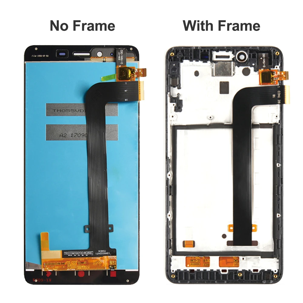 ЖК дисплей 5 дюйма для Xiaomi Redmi Note 2 сенсорная панель дигитайзер замена экрана