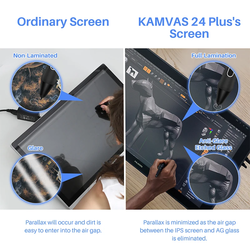 2025 Kamvas 24 Plus Pen Dispaly شاشة تابلت 23.8 بو...