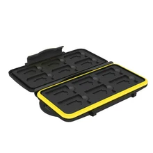 12 слотов, органайзер, защитный, водонепроницаемый, для камеры, анти-шок, подвесной, чехол для карты памяти, переносной, АБС-пластик, аксессуары, пылезащитный