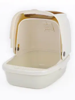 

Fully Enclosed Cat Litter Basin Large Semi-enclosed Anti-splash Extra Large Deodorizing Sand Table Cat Toilet Super La