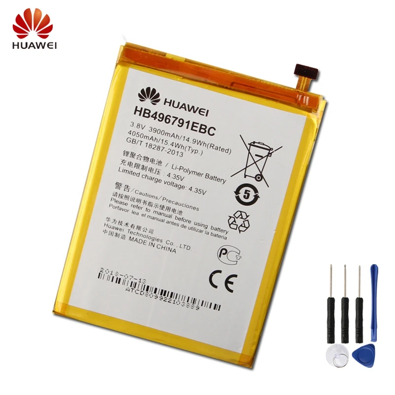 Huawei HB496791EBC Батарея для huawei MT1-U06 MT2-L02 MT2-L05 MT1-T00 MATE 1 Ascend 4050 мА/ч+, инструмент