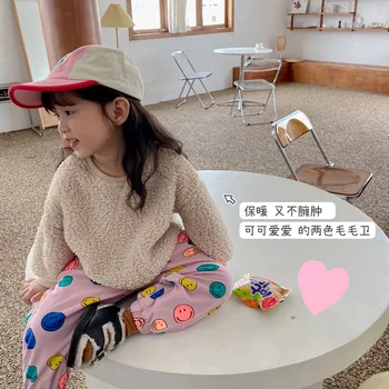 

2020 New Girls Thicken Sweatshirt Full Sleeve Autumn Winter Cotton Girls Top