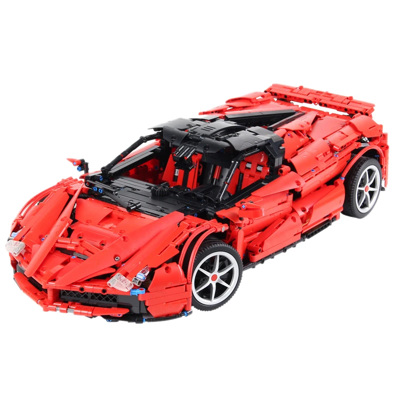 

Hyper Car Racing Sports Car Building Blocks Bricks Kids Gift Toy Red(Static Version)