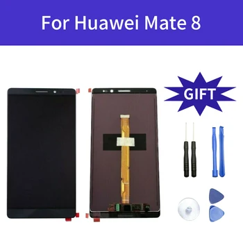 

For Mate 8 Mate8 Lcds NXT-L29 Original For Huawei Mate 8 LCD Touch Screen with Frame Digitizer Replacement Display