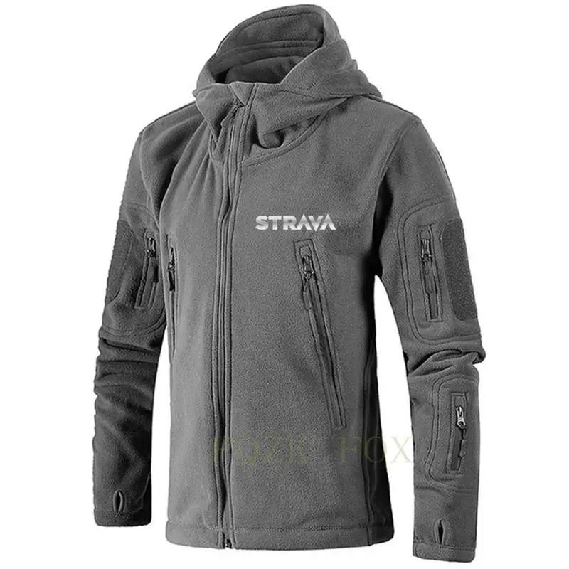 Fleece Jacket Thick Cycling Men's Winter Outdoor Warm Windbreaker Bicycle Clothing Mtb Bike Riding Short Wind Jackets | Спорт и